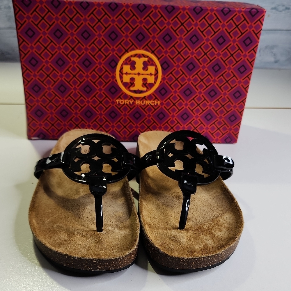 Tory Burch Black Sandals for Women